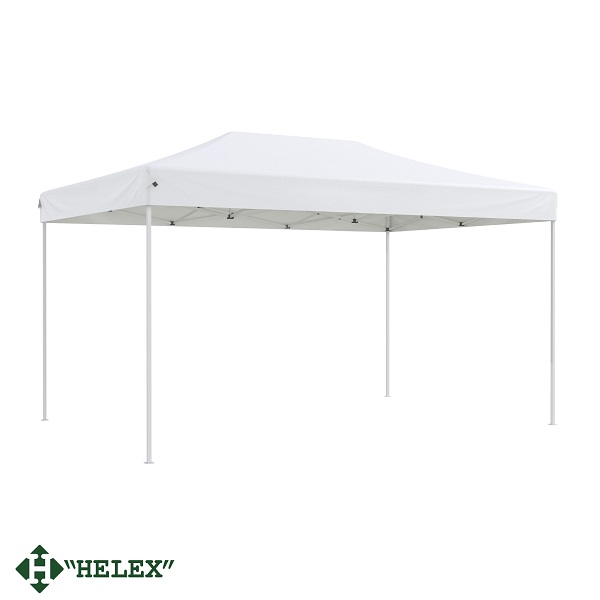 Тент-шатер быстросборный Helex 24335 4,5х3x3м полиэстер белый